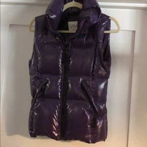 SAM. VEST: purple JUNIORS Sz 14